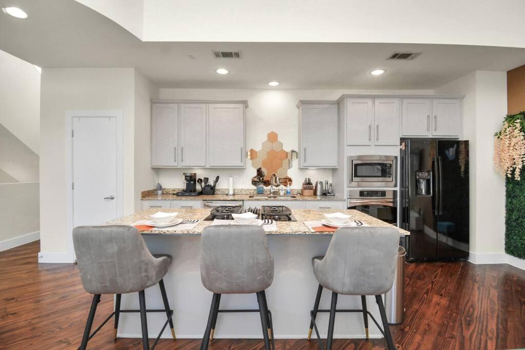 فيلا 3Br/3.5Ba Three Story East Downtown Townhouse With View هيوستن المظهر الخارجي الصورة