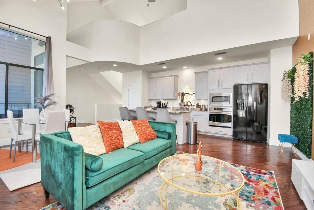 فيلا 3Br/3.5Ba Three Story East Downtown Townhouse With View هيوستن المظهر الخارجي الصورة