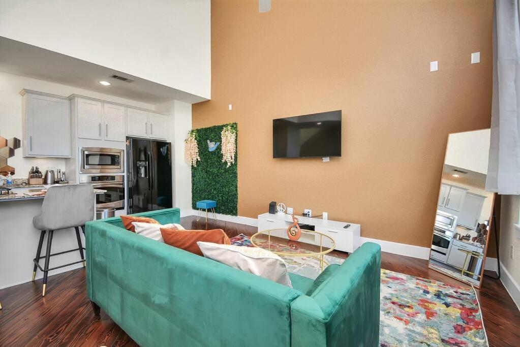 فيلا 3Br/3.5Ba Three Story East Downtown Townhouse With View هيوستن المظهر الخارجي الصورة
